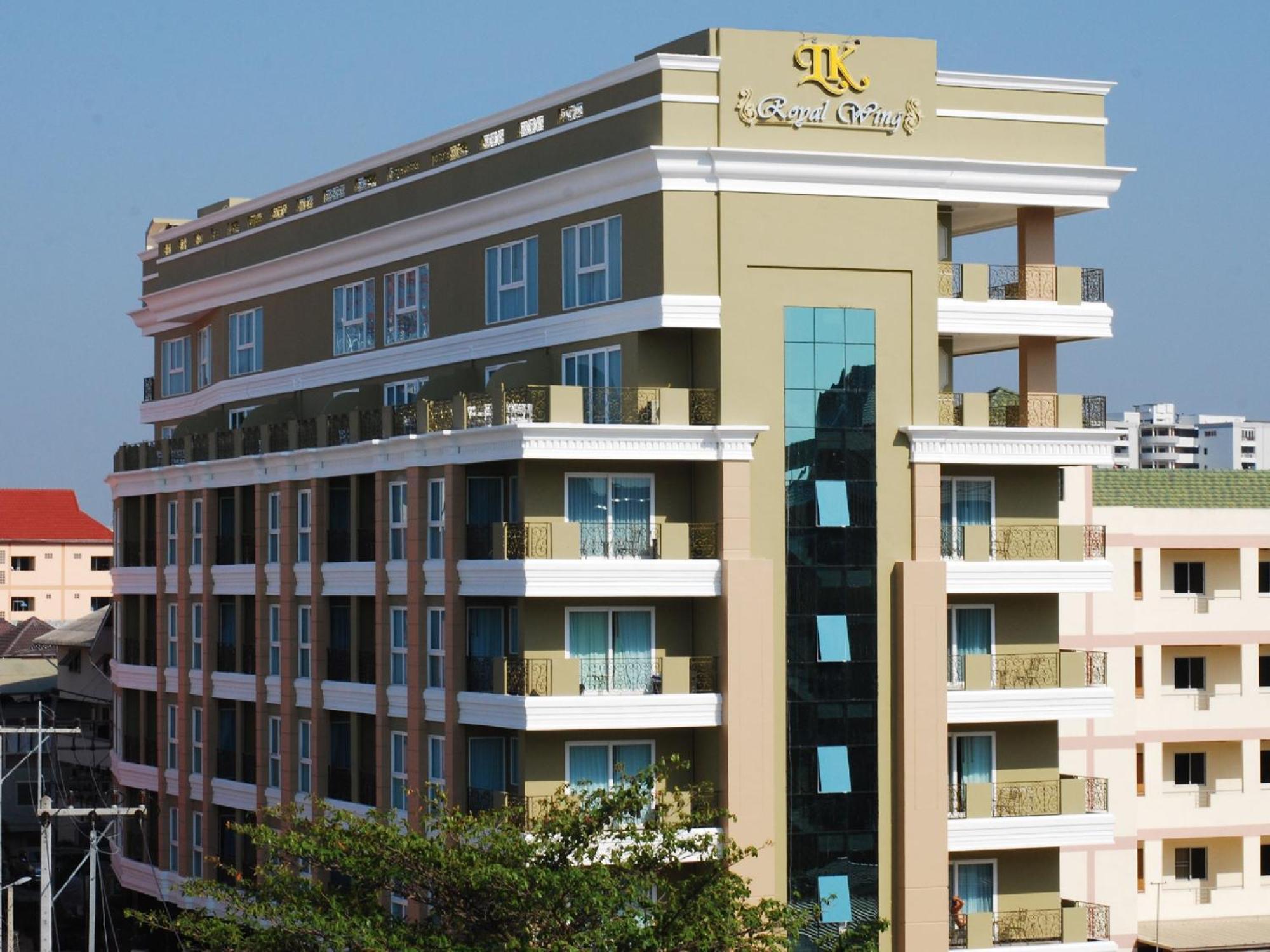 Lk Royal Wing Hotell Pattaya Exteriör bild